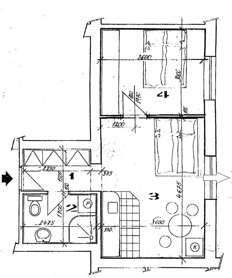 Apartman Danuska 哈拉霍夫 外观 照片